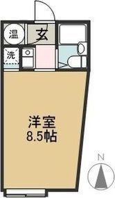 ハートインカヤバの間取り画像
