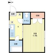 スクエアーハイツの間取り画像