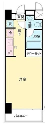 グレンパーク秋葉原イーストの間取り画像