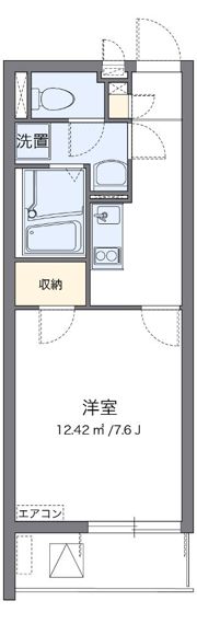 クレイノみやびの間取り画像