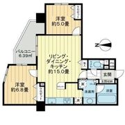 ライオンズシティ東陽町親水公園の間取り画像