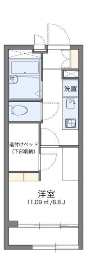 レオパレス湯河原Villaの間取り画像