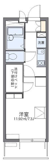 レオパレスアスリートⅡの間取り画像