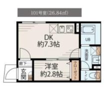 CASALUXE大島の間取り画像