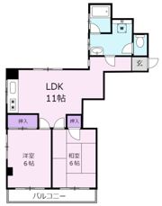 桐山ビルの間取り画像