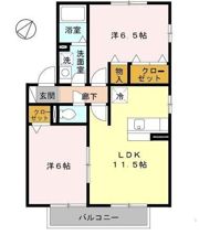グランミール B棟の間取り画像