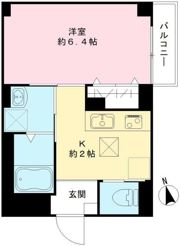 オークレール上落合の間取り画像