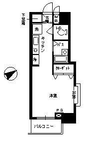 フェニックス早稲田第2の間取り画像