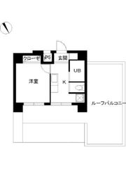 スカイコート早稲田第5の間取り画像