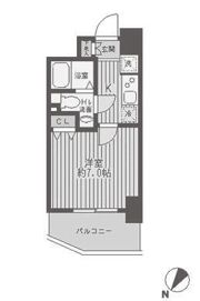 レジディア蒲田の間取り画像
