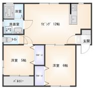 アイディアル大和Ⅰの間取り画像