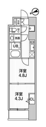 TASUKI RICHESSE KAMATAの間取り画像