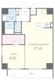 COMFORT RESIDENCE NIPPORIの間取り画像