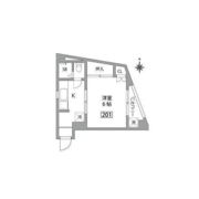 哲学堂ヴィラの間取り画像