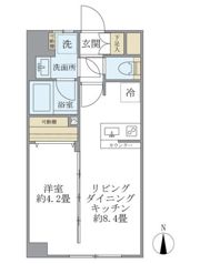 ISM中野坂上の間取り画像