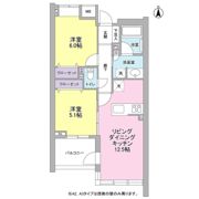 デュエット北千住マキアの間取り画像