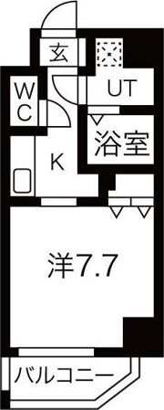 シェモア泉(旧名称:レジデンシア泉II)の間取り画像