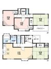 行田市門井町3丁目17－47貸家の間取り画像