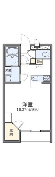 レオパレス鎌倉台Ⅱの間取り画像