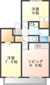 エスペラールサクラⅠの間取り画像
