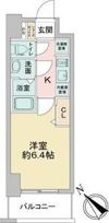 アステリ鶴舞テーセラの間取り画像