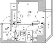 スカイコートパレス蒲田の間取り画像