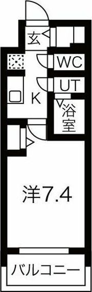 アドバンス名古屋モクシーの間取り画像