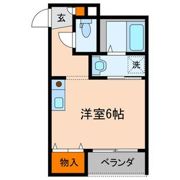 HALE三宿の間取り画像
