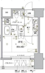 RELUXIA品川西大井の間取り画像