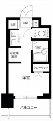 シティタワー武蔵小山の間取り画像