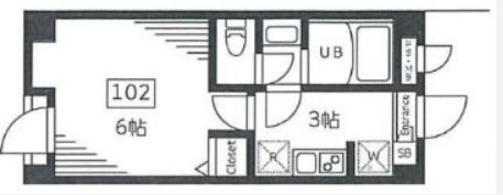 ペンタトニックス田端の間取り画像