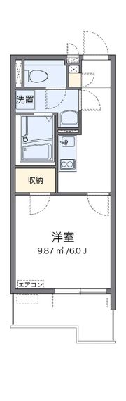 クレイノエスポワールKの間取り画像
