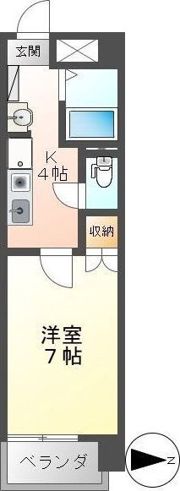 エトワール大島の間取り画像