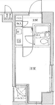 クリオ入谷壱番館の間取り画像