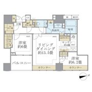 ザ・パークハウスグラン三番町26の間取り画像