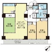 スカイシティ南砂の間取り画像