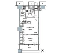 THE TOKYO TOWERS MIDTOWERの間取り画像