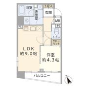 プライブ恵比寿の間取り画像