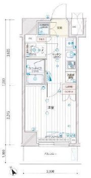 ルーブル高津の間取り画像