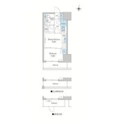 スタイリオ蒲田WESTの間取り画像