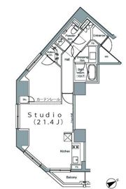 パークハビオ麻布台の間取り画像