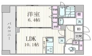 エスジーコート三ノ輪の間取り画像