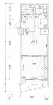 パークウェル文京千石の間取り画像