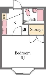 Jコーポの間取り画像