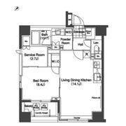 コンフォリア日本橋人形町の間取り画像