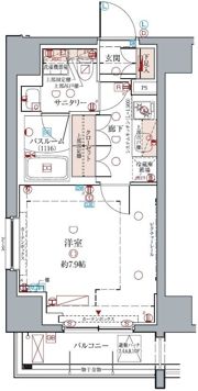 クレヴィスタ亀戸Ⅲの間取り画像
