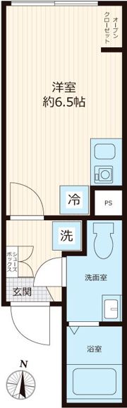 モント方南町の間取り画像