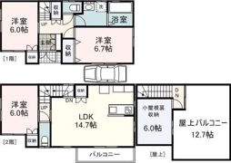 高松2(未来工房)戸建の間取り画像