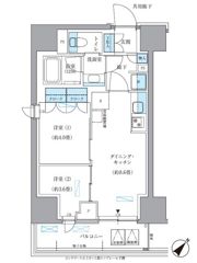 パークアクシス東日本橋の間取り画像