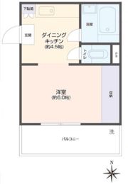 目白グローリーマンションの間取り画像